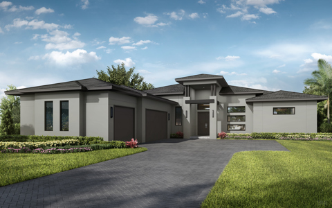 Covington III exterior rendering