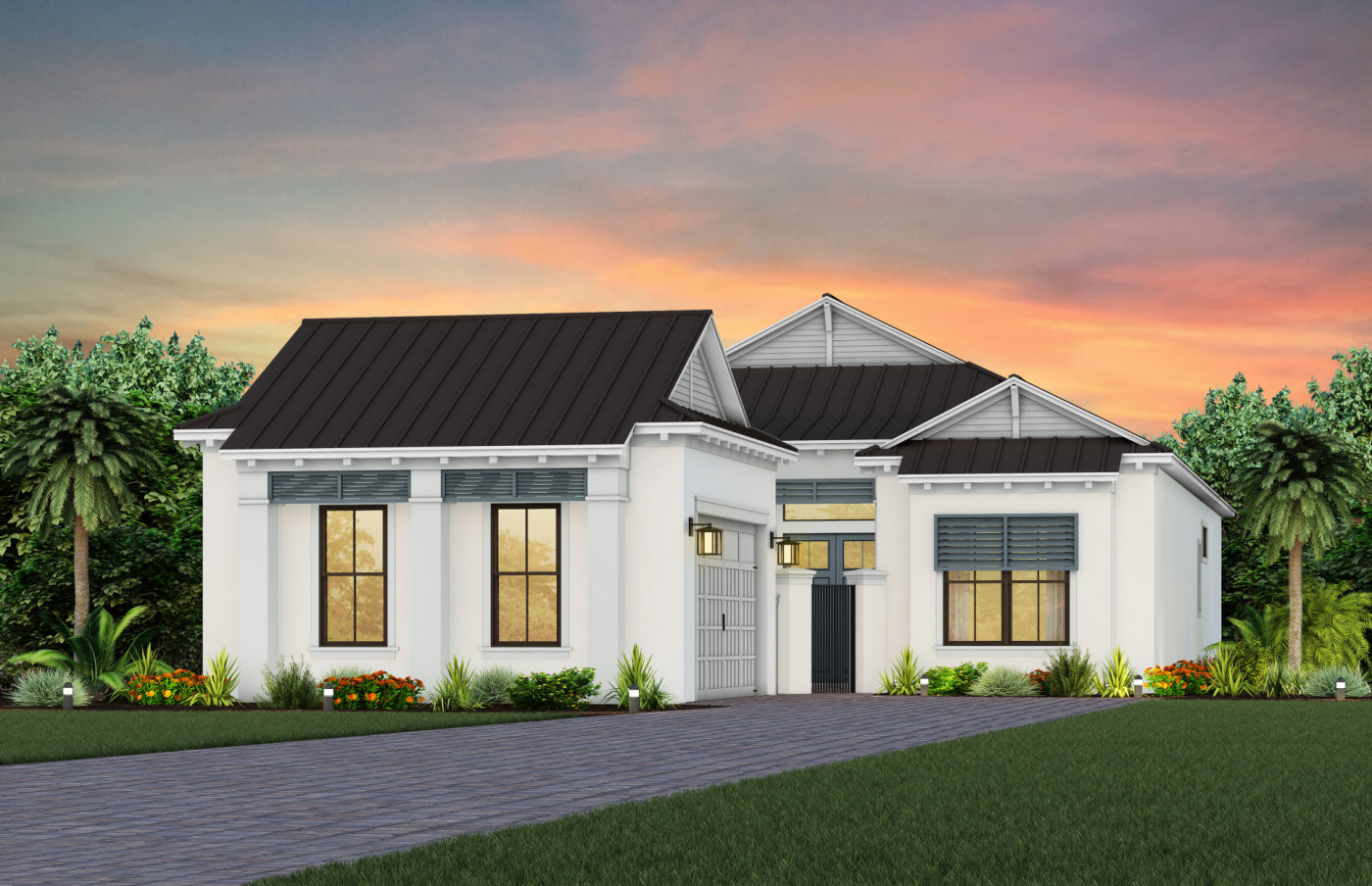 Regency exterior rendering